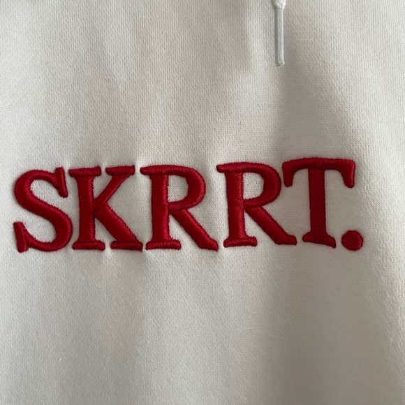 SKRRT Men’s Riding Hoodie - Picture 2 of 6